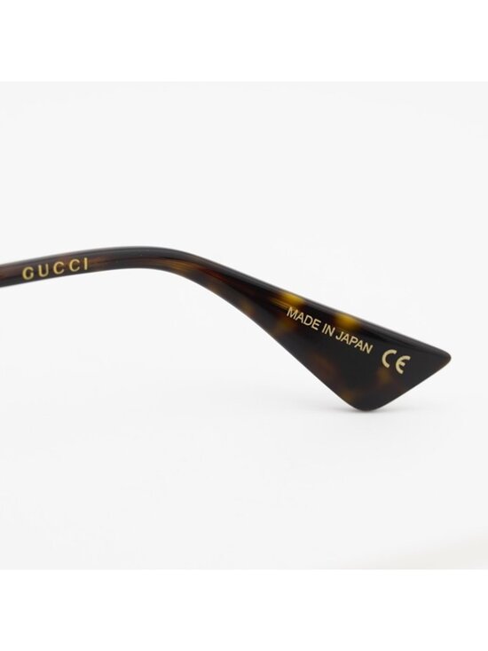 Gucci GG0607OK 001 Eyeglasses Gold 50mm Round Frame main image 4